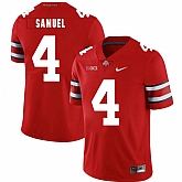 Ohio State Buckeyes 4 Curtis Samuel Red Nike College Football Jersey Dzhi,baseball caps,new era cap wholesale,wholesale hats